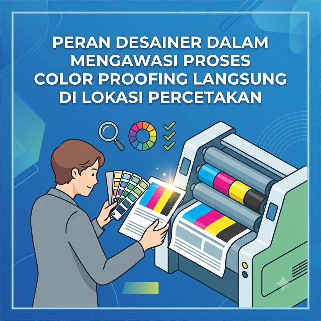 Peran Desainer dalam Mengawasi Proses Color Proofing