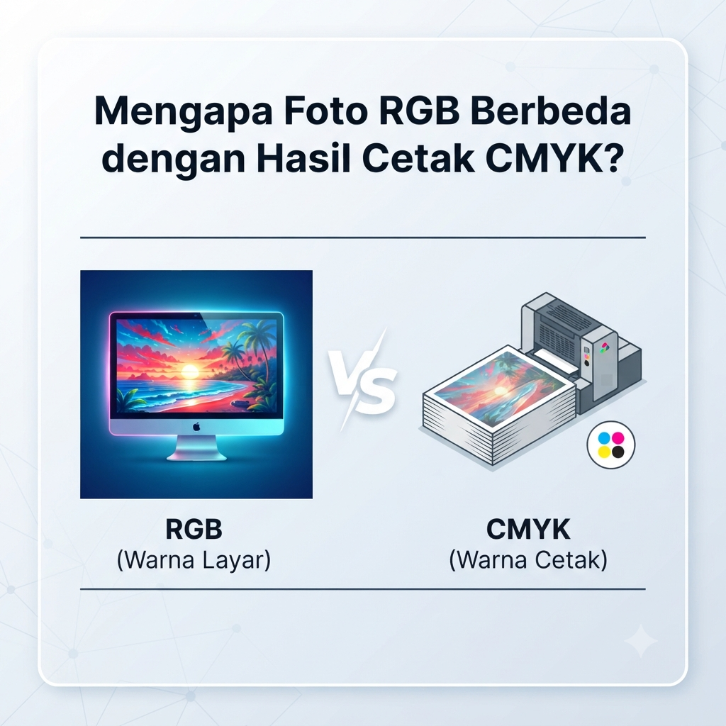 Mengapa Foto RGB Berbeda dengan Hasil Cetak CMYK?