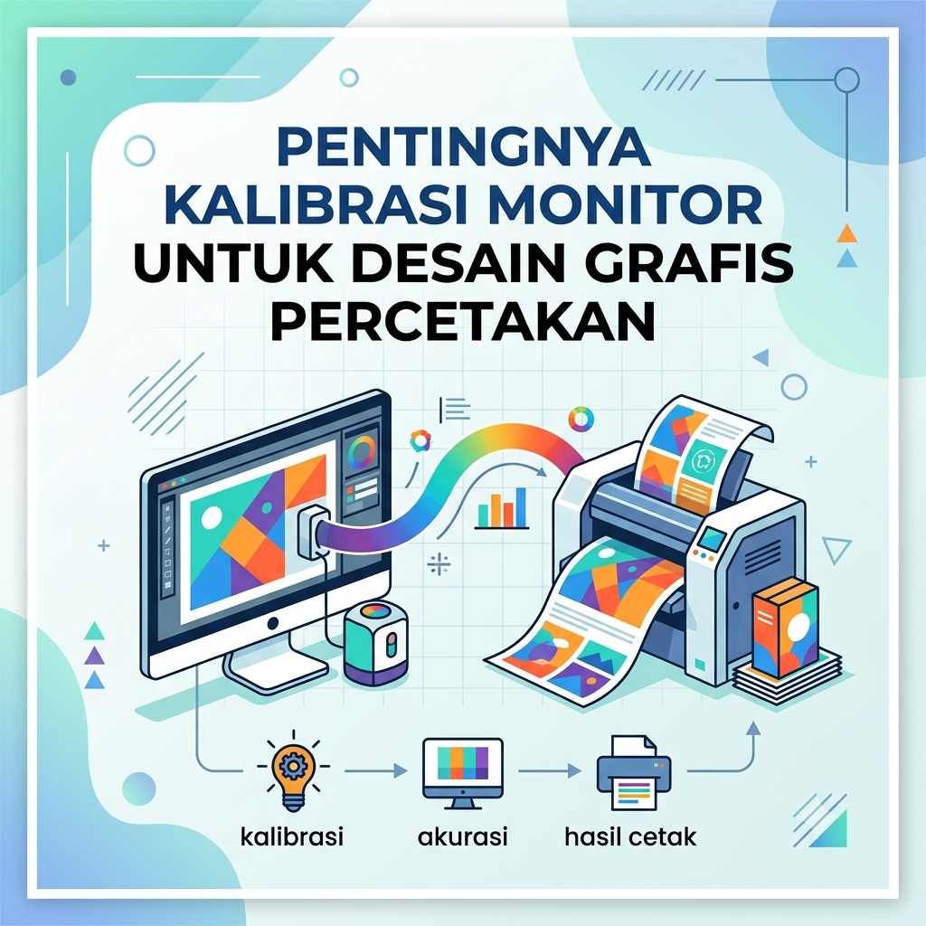 Pentingnya Kalibrasi Monitor untuk Desain Grafis Percetakan