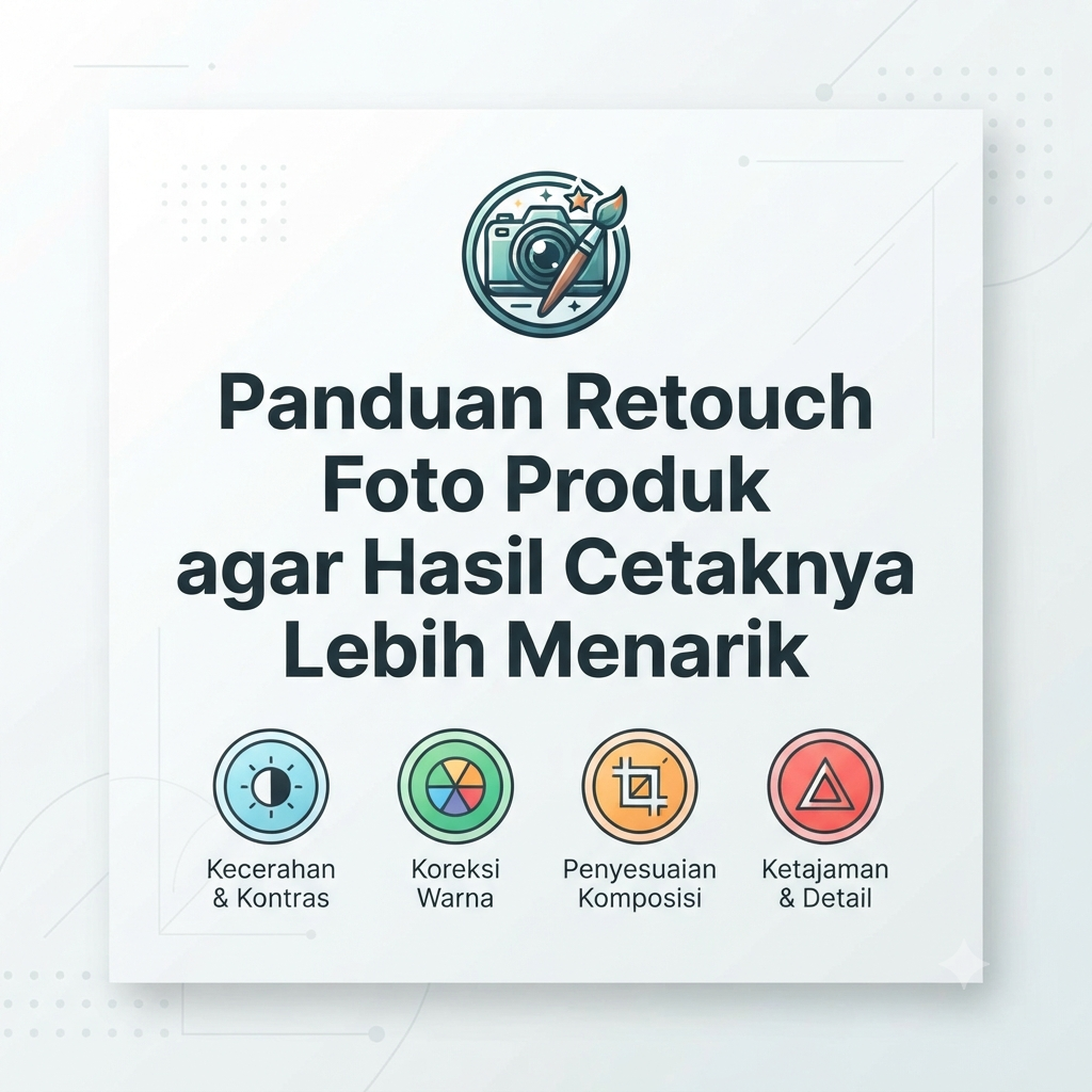 Panduan Retouch Foto Produk agar Hasil Cetaknya Lebih Menarik