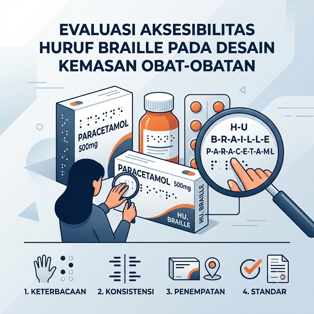 Evaluasi Aksesibilitas Huruf Braille pada Desain