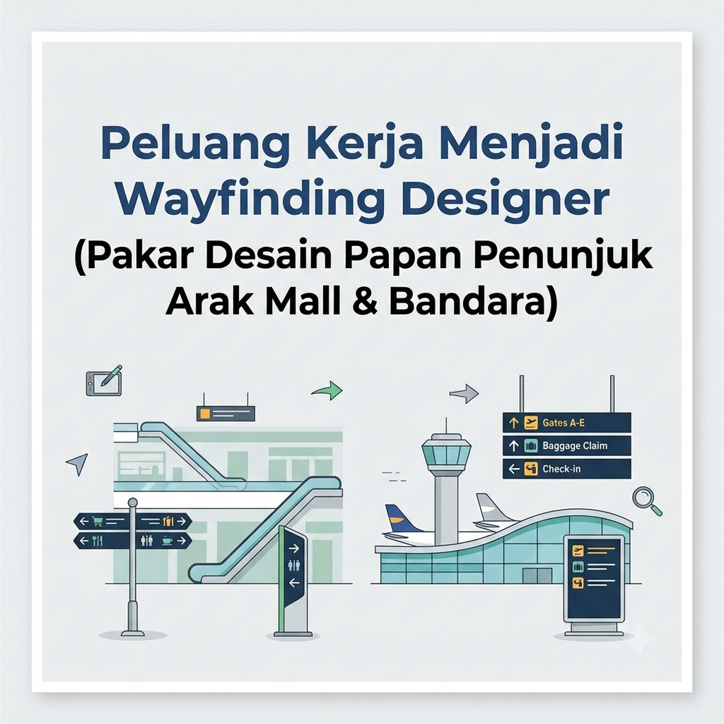 Peluang Kerja Menjadi Wayfinding Designer Pakar Desain