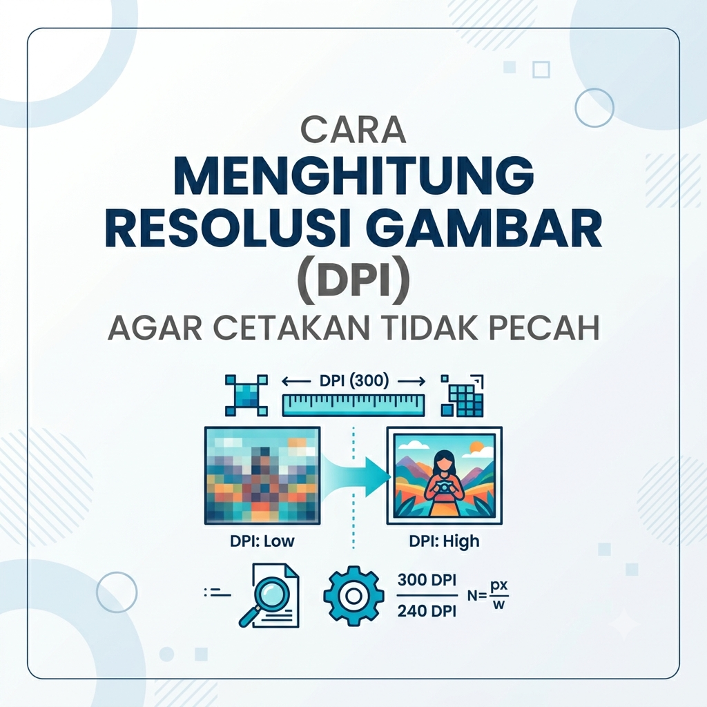 Cara Menghitung Resolusi Gambar (DPI)