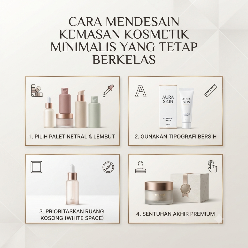 Cara Mendesain Kemasan Kosmetik Minimalis