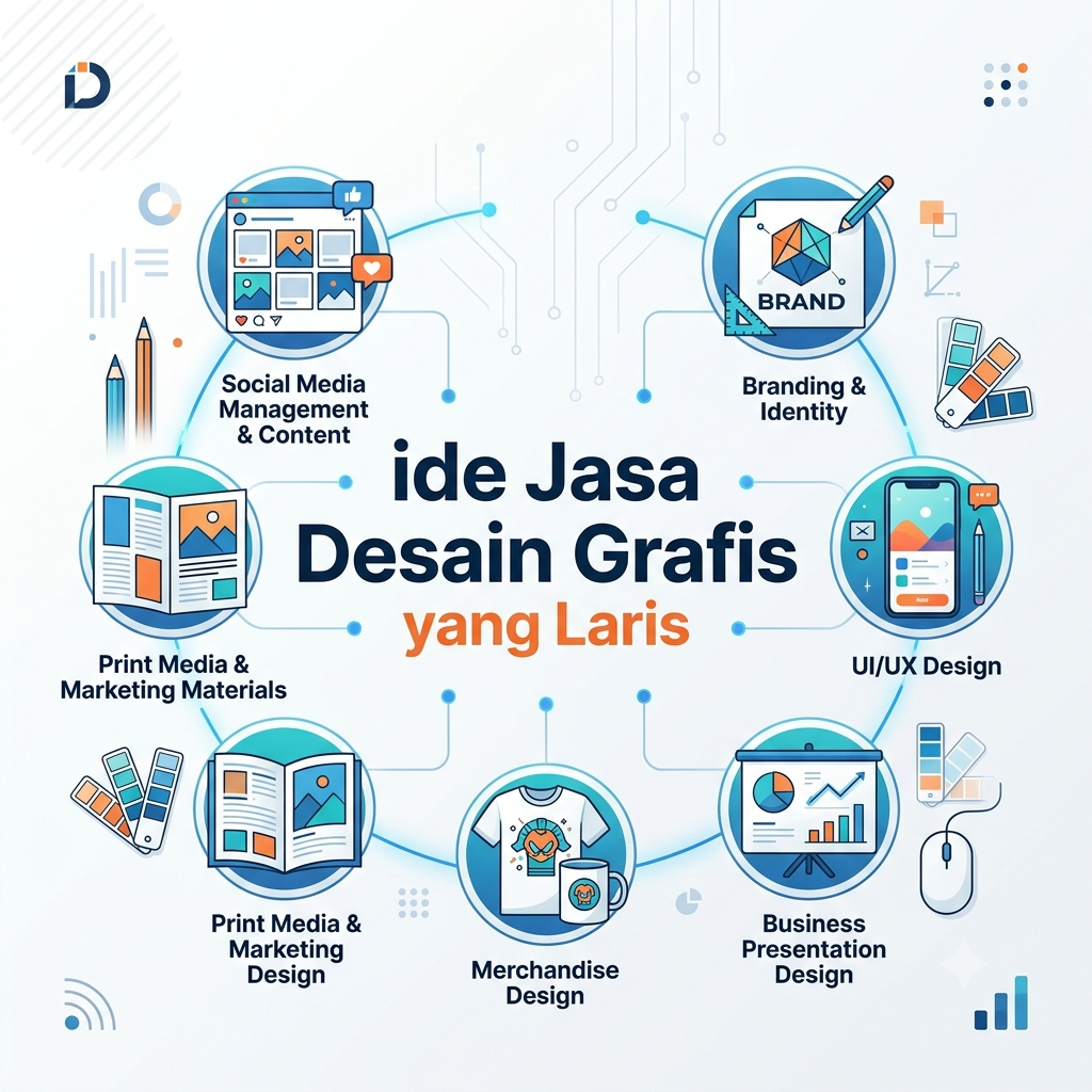Ide Jasa Desain Grafis yang Laris