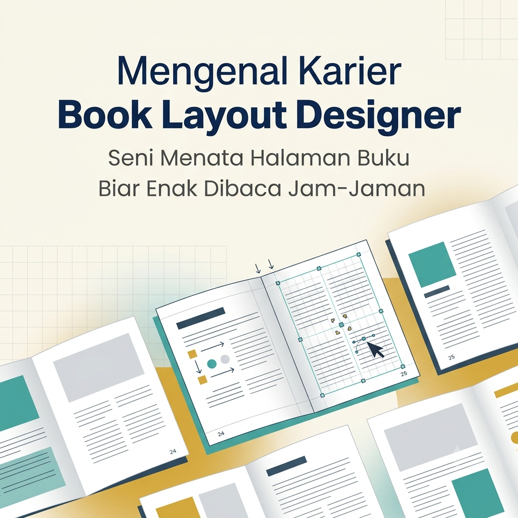 Mengenal Karier Book Layout Designer Seni Menata Dibaca