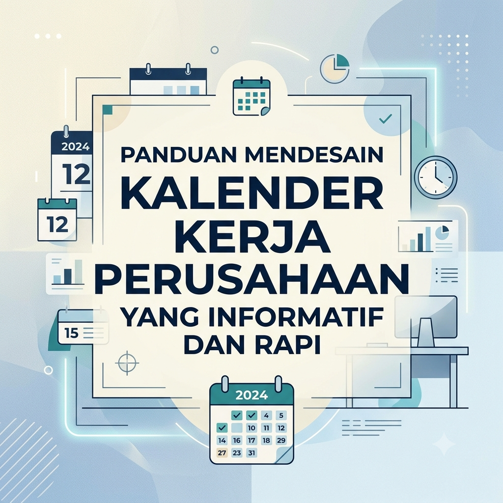 Panduan Mendesain Kalender Kerja