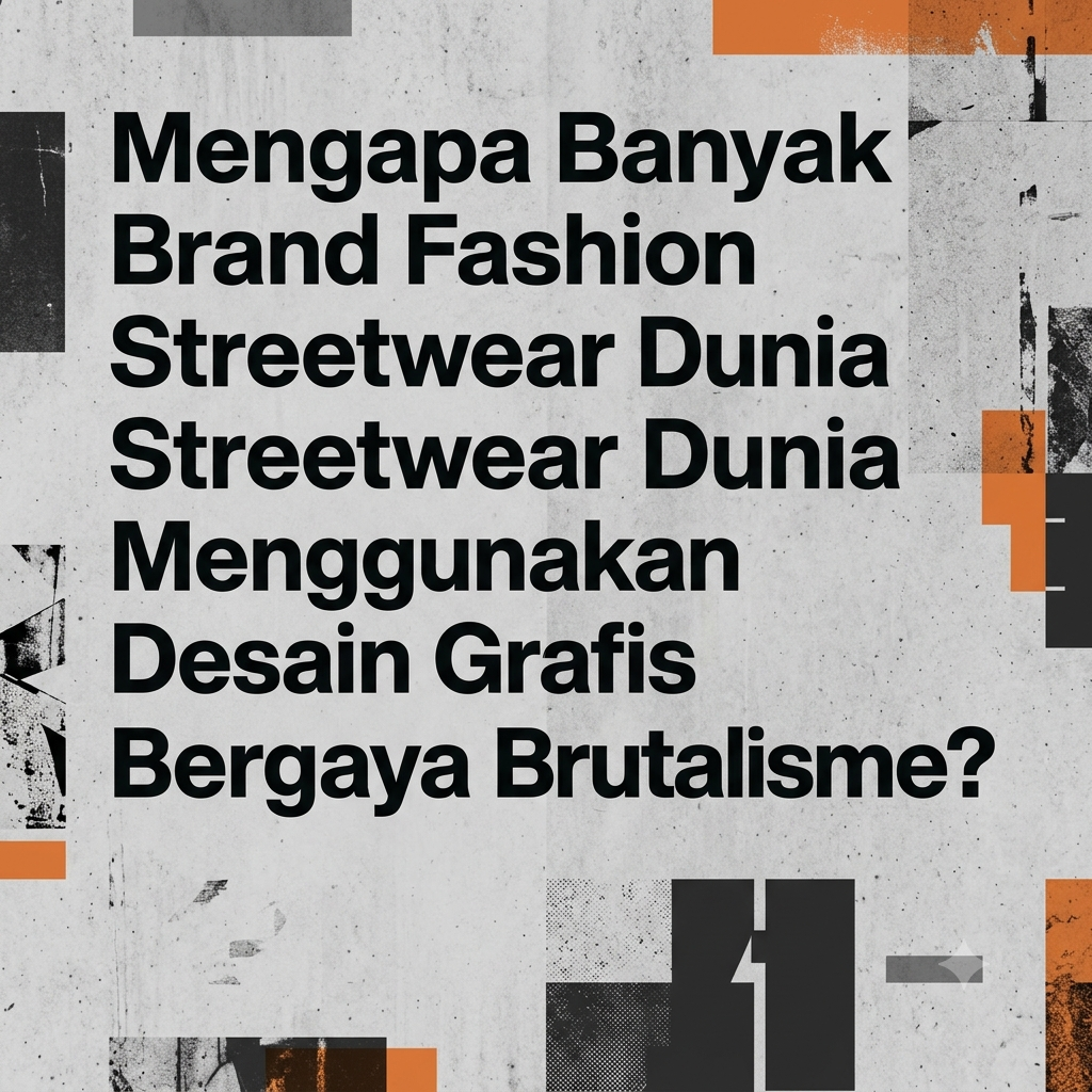 Dunia Menggunakan Desain Grafis Bergaya Brutalisme?