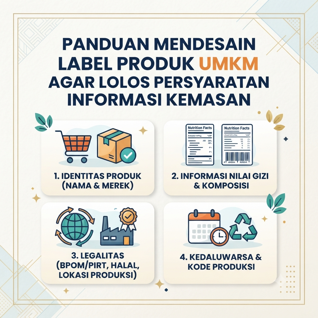 Panduan Mendesain Label Produk UMKM agar Lolos