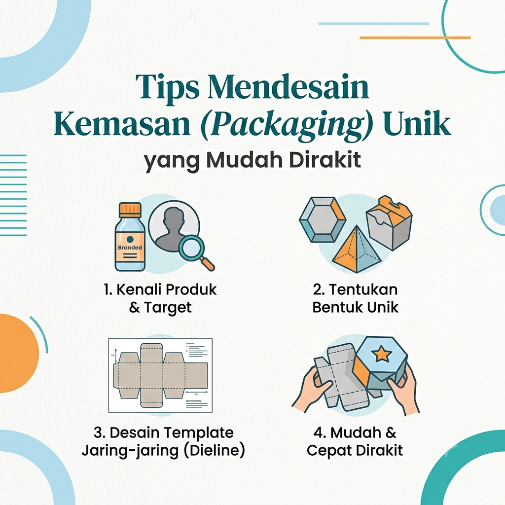 Tips Mendesain Kemasan (Packaging) Unik yang Mudah