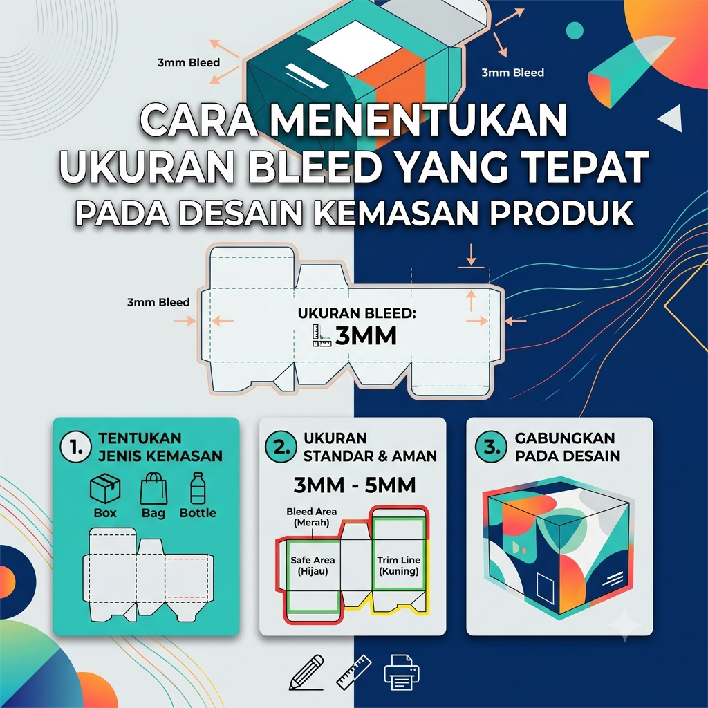 Cara Menentukan Ukuran Bleed yang Tepat pada Desain Kemasan