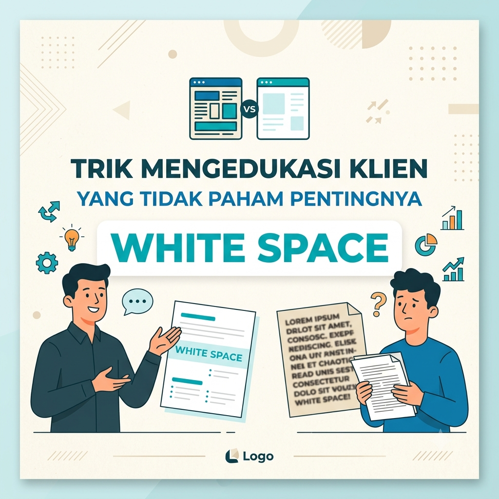 Mengedukasi Klien yang Tidak Paham Pentingnya White Space