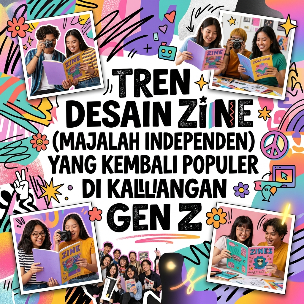 Tren Desain Zine (Majalah Independen)