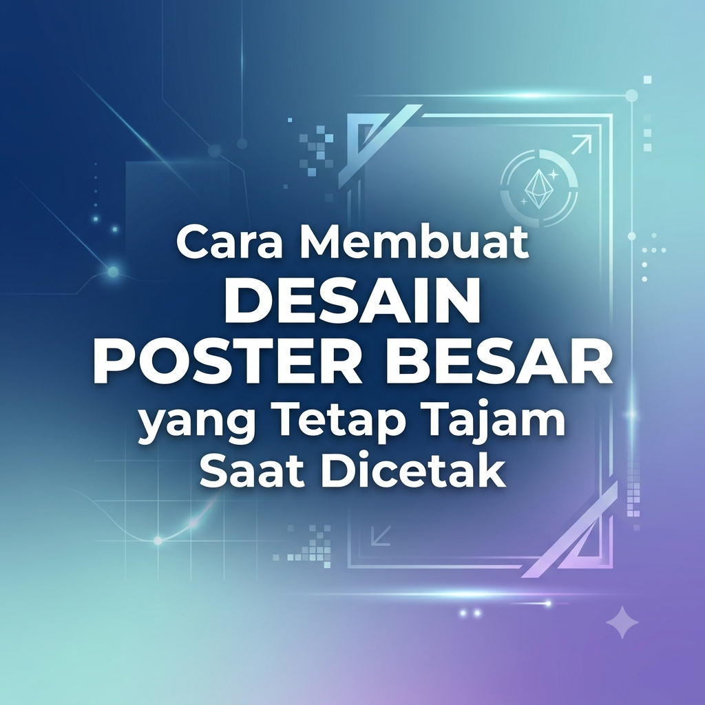 Cara Membuat Desain Poster Besar