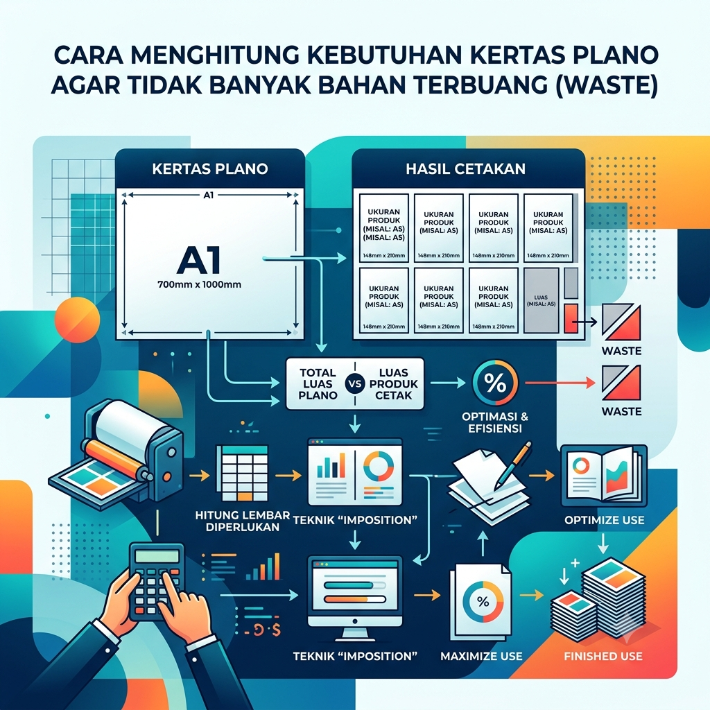 Cara Menghitung Kebutuhan Kertas