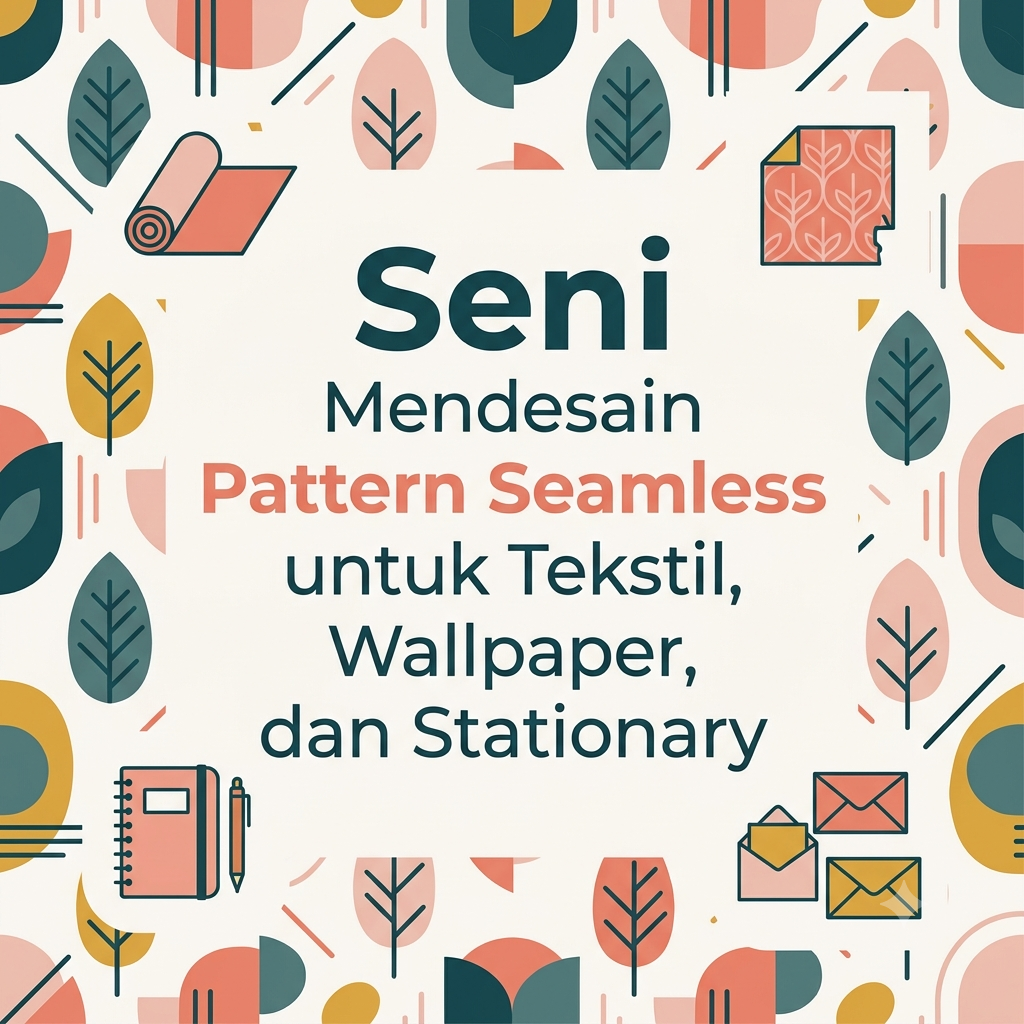 Seni Mendesain Pattern Seamless untuk Tekstil, Wallpaper, dan Stationary