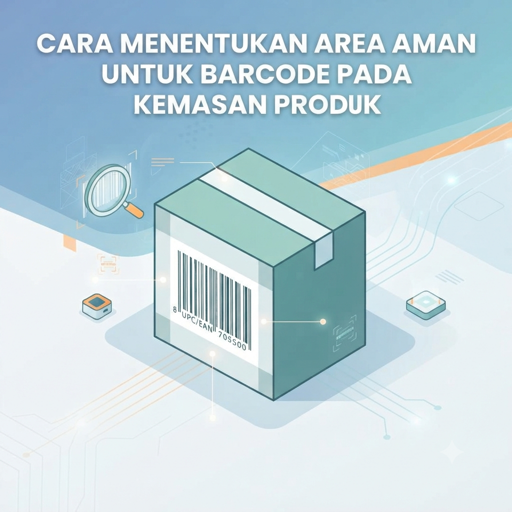 Cara Menentukan Area Aman untuk Barcode pada Kemasan