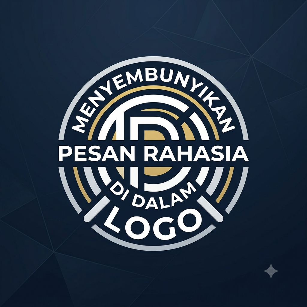 Menyembunyikan Pesan Rahasia di Dalam Logo