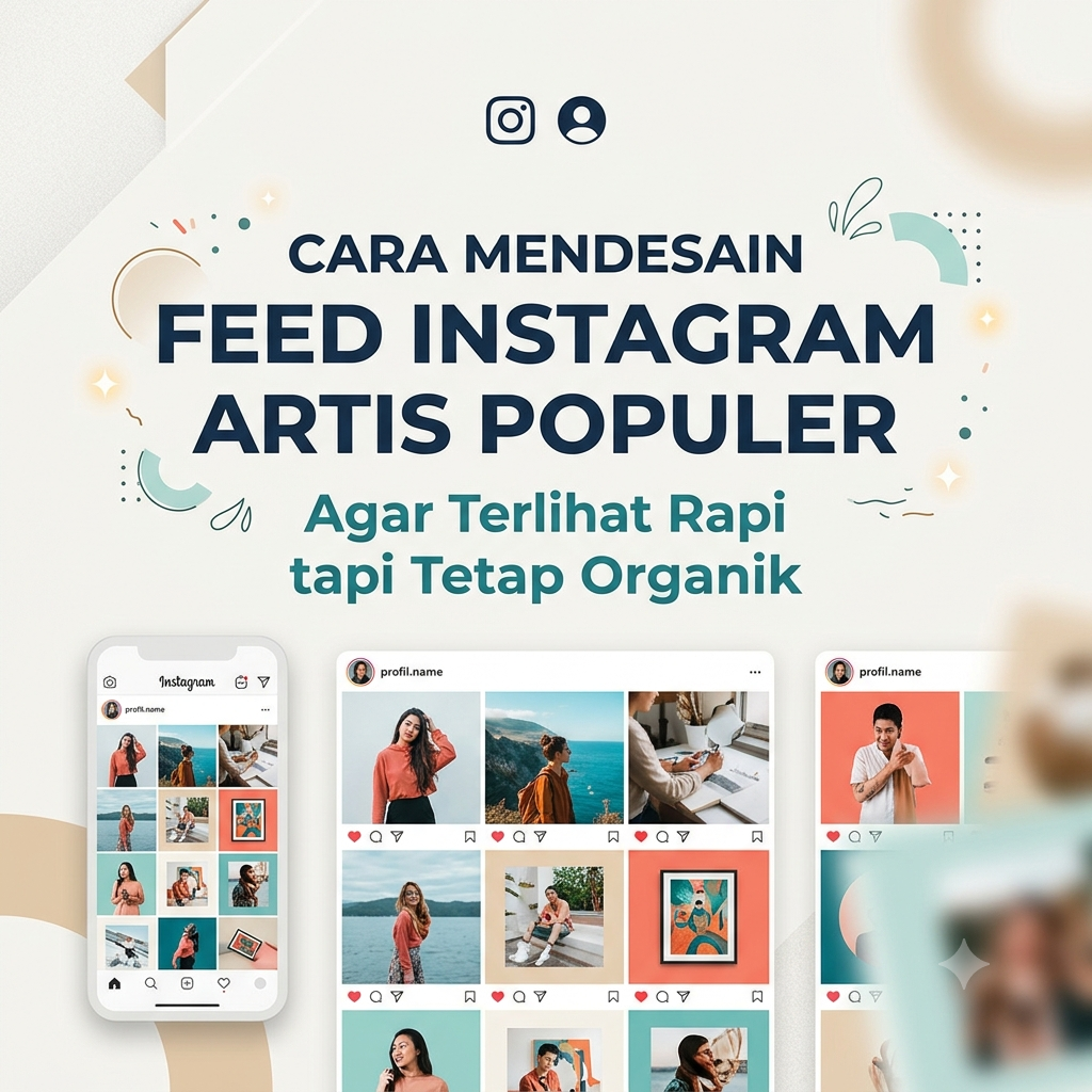Artis Populer Agar Terlihat Rapi tapi Tetap Organik