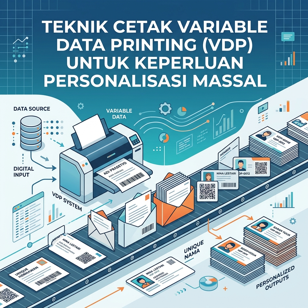 Teknik Cetak Variable Data Printing (VDP)