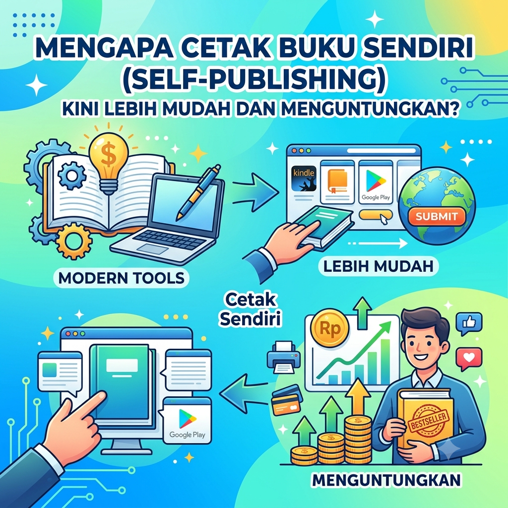 Mengapa Cetak Buku Sendiri (Self-Publishing)