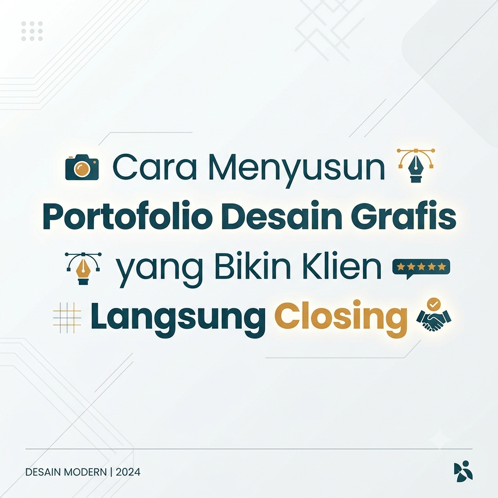 Portofolio Desain Grafis yang Bikin Klien Langsung Closing