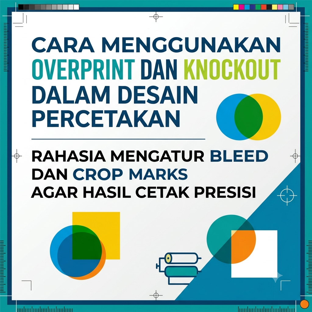 Rahasia Mengatur Bleed dan Crop Marks Agar Hasil Cetak Presisi