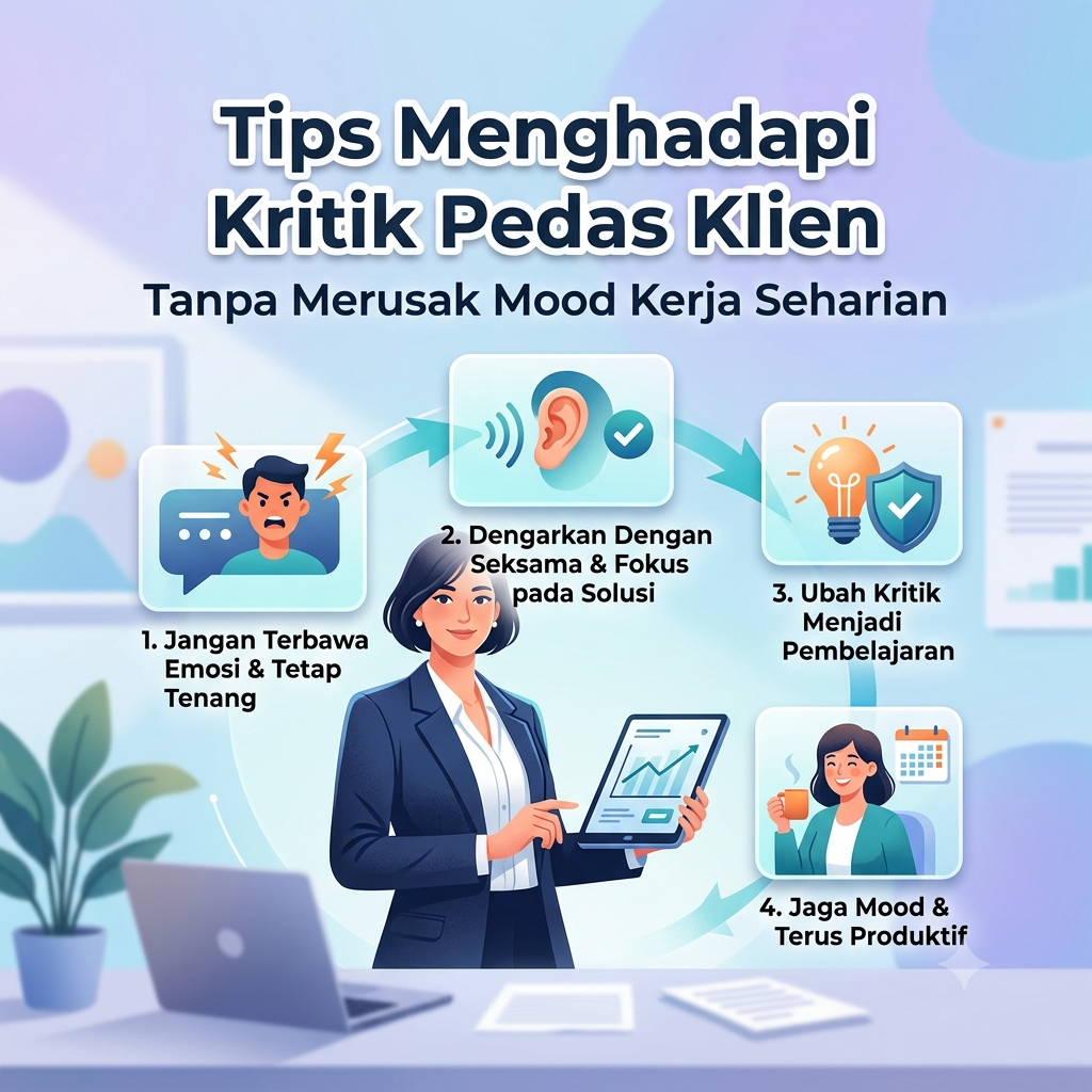 Tips Menghadapi Kritik Pedas Klien