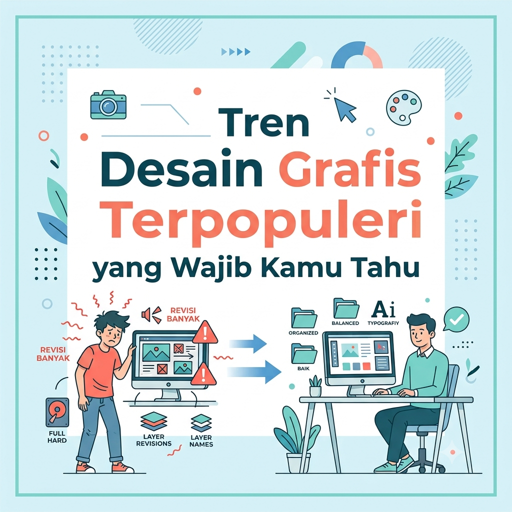 Tren Desain Grafis Terpopuler Tahun Ini yang Wajib Kamu Tahu