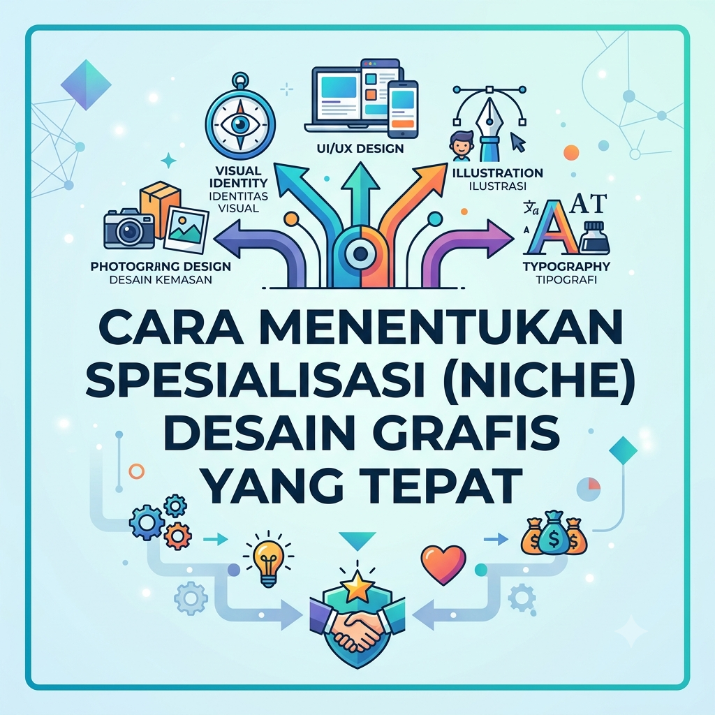Cara Menentukan Spesialisasi (Niche) Desain Grafis yang Tepat
