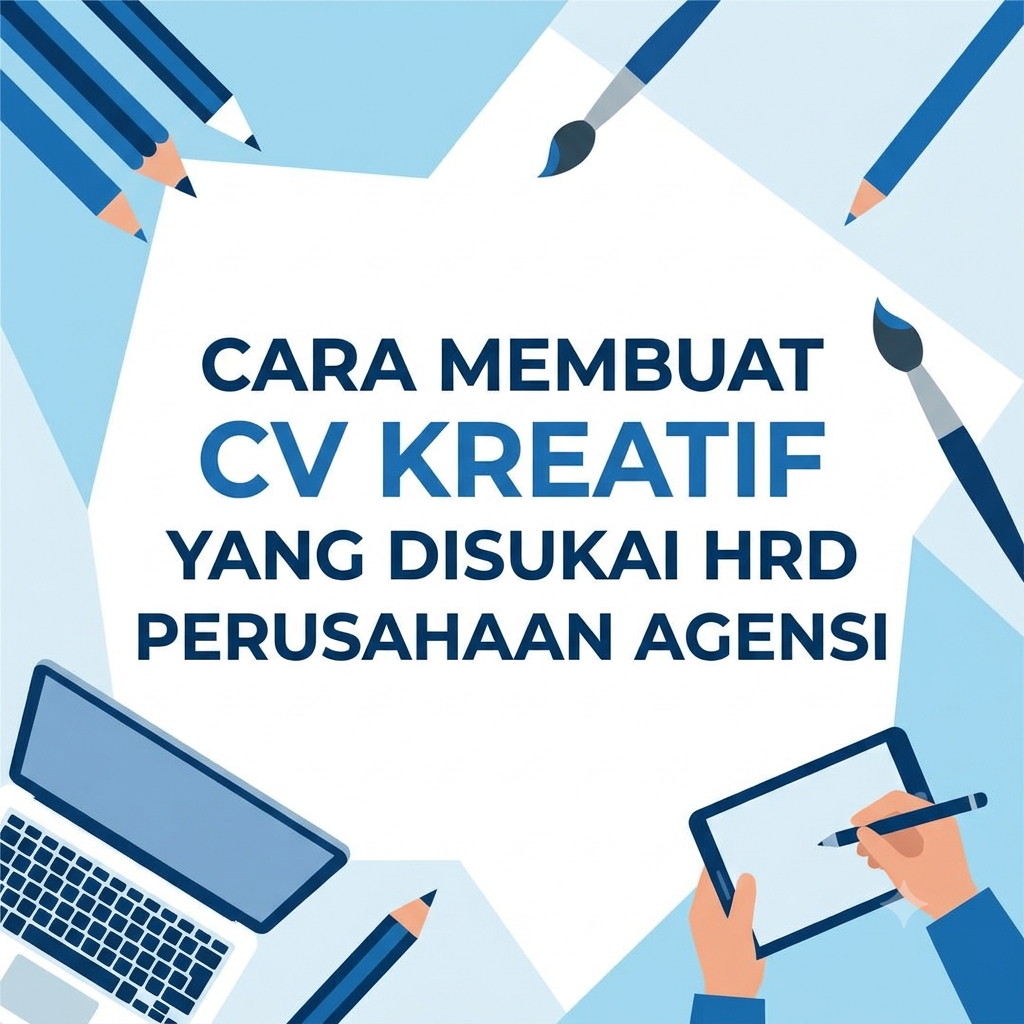 Cara Membuat CV Kreatif yang Disukai HRD Perusahaan Agensi