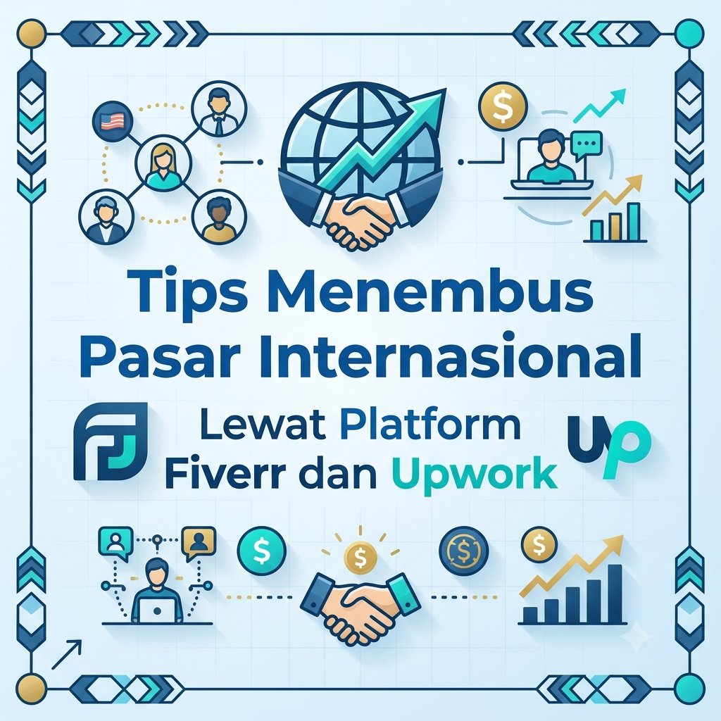 Menembus Pasar Internasional Lewat Platform Fiverr dan Upwork