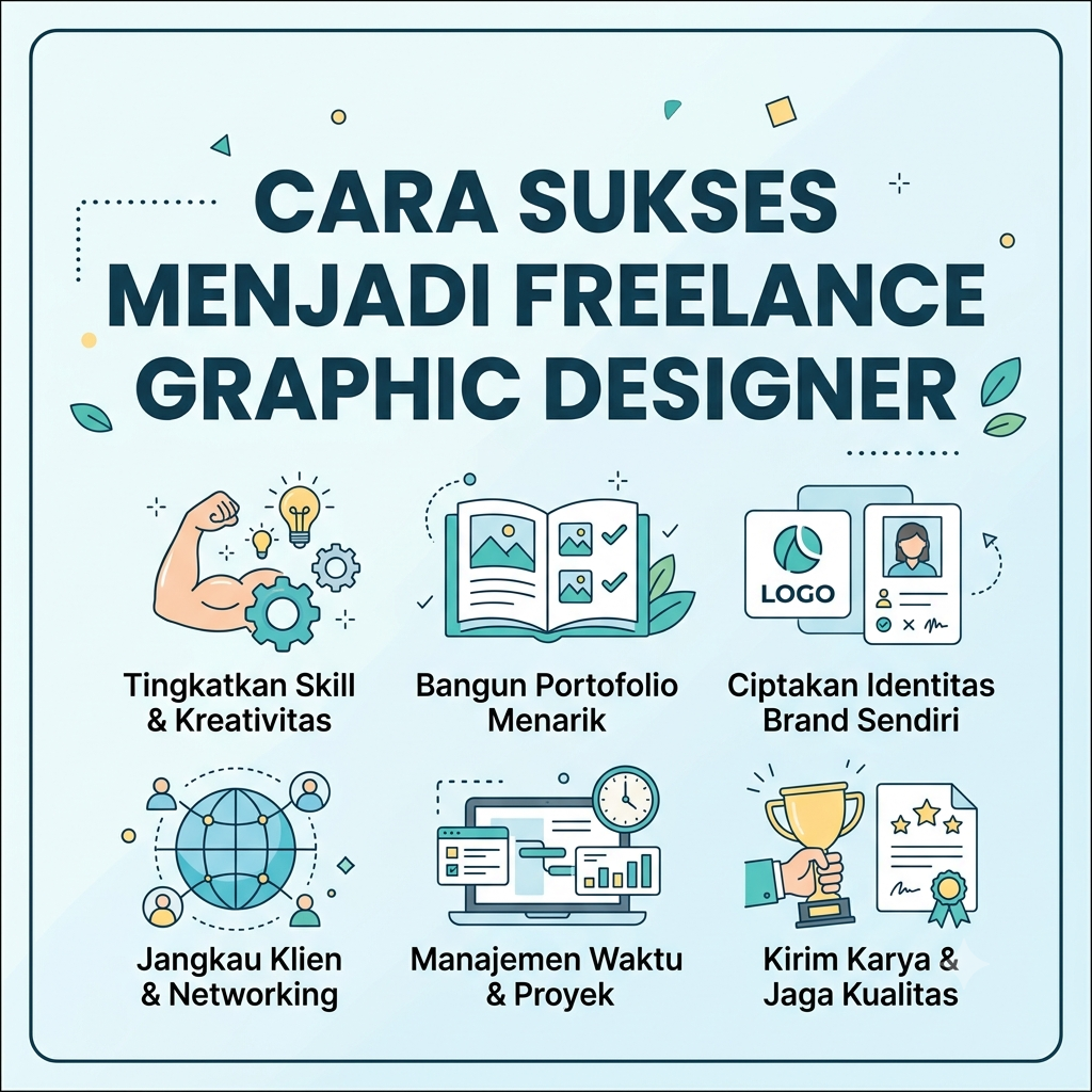 Cara Sukses Menjadi Freelance Graphic Designer
