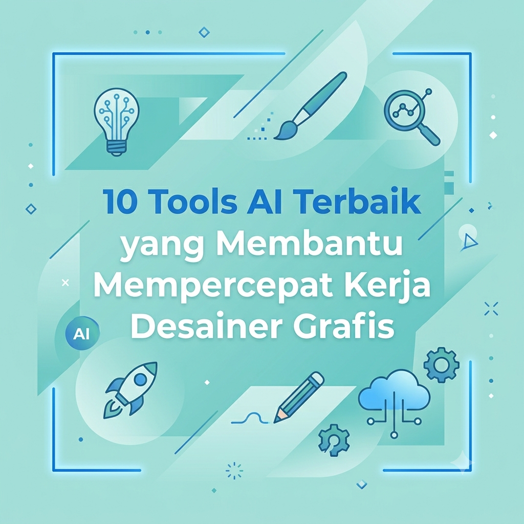 10 Tools AI Terbaik Membantu Mempercepat Kerja Desainer Grafis