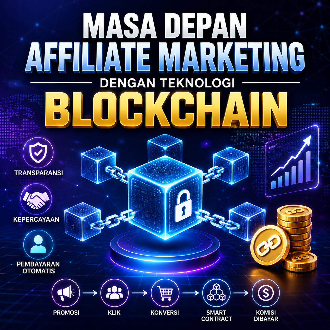 Masa Depan Affiliate Marketing dengan Teknologi Blockchain