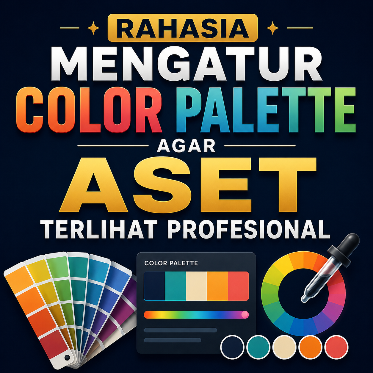 Rahasia Mengatur Color Palette Agar Aset Terlihat Profesional