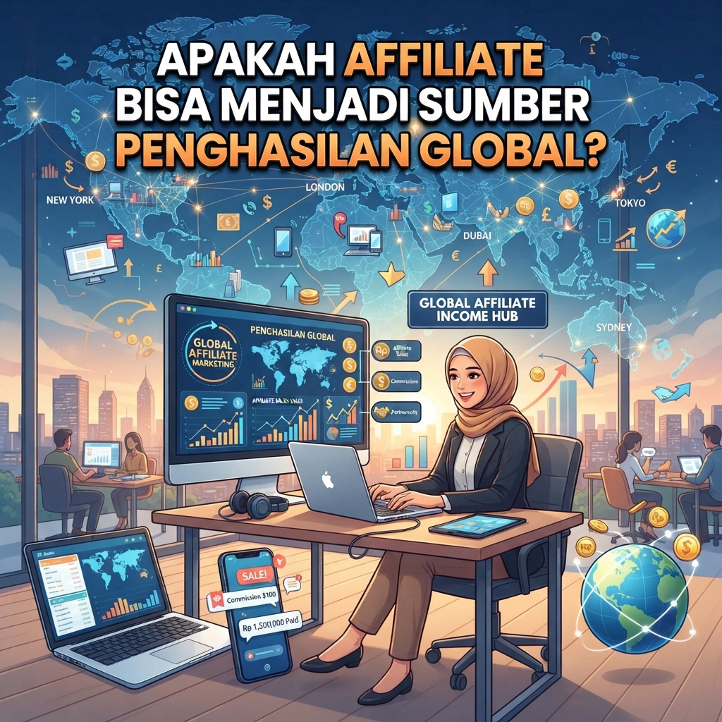 Apakah Affiliate Bisa Menjadi Sumber Penghasilan Global?