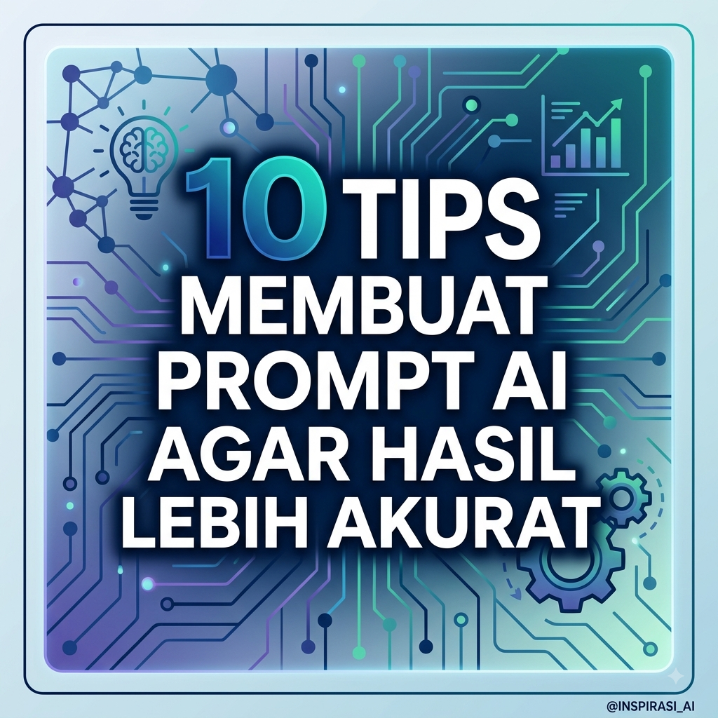 10 Tips Membuat Prompt AI agar Hasil Lebih Akurat