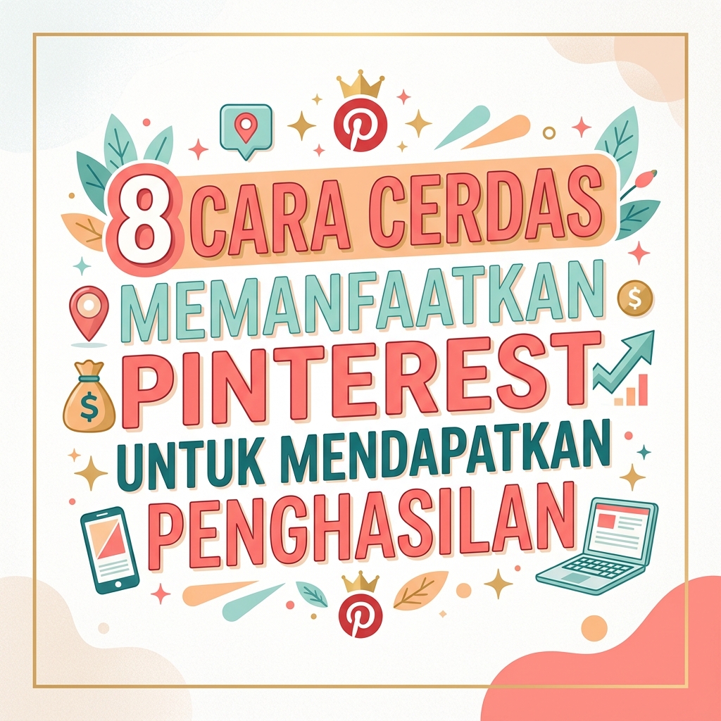 8 Cara Cerdas Memanfaatkan Pinterest untuk Mendapatkan Penghasilan