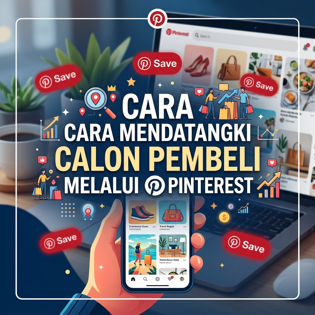 Cara Mendatangkan Calon Pembeli Melalui Pinterest