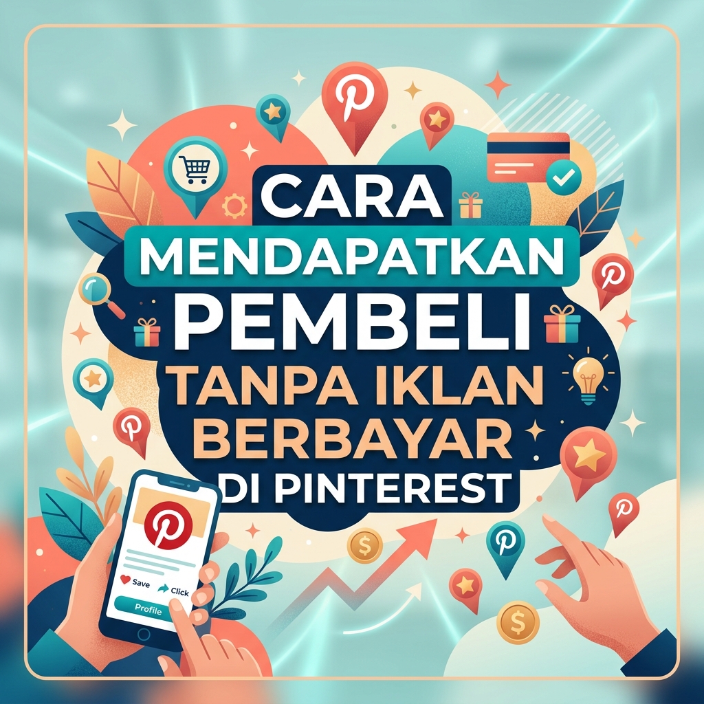 Cara Mendapatkan Pembeli Tanpa Iklan Berbayar di Pinterest