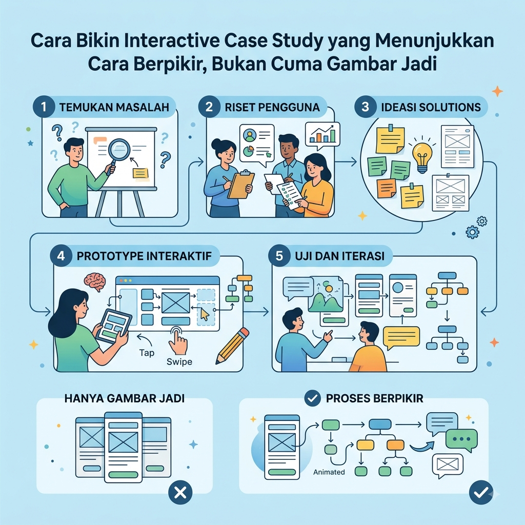Bikin Interactive Case Study yang Menunjukkan Cara Berpikir,