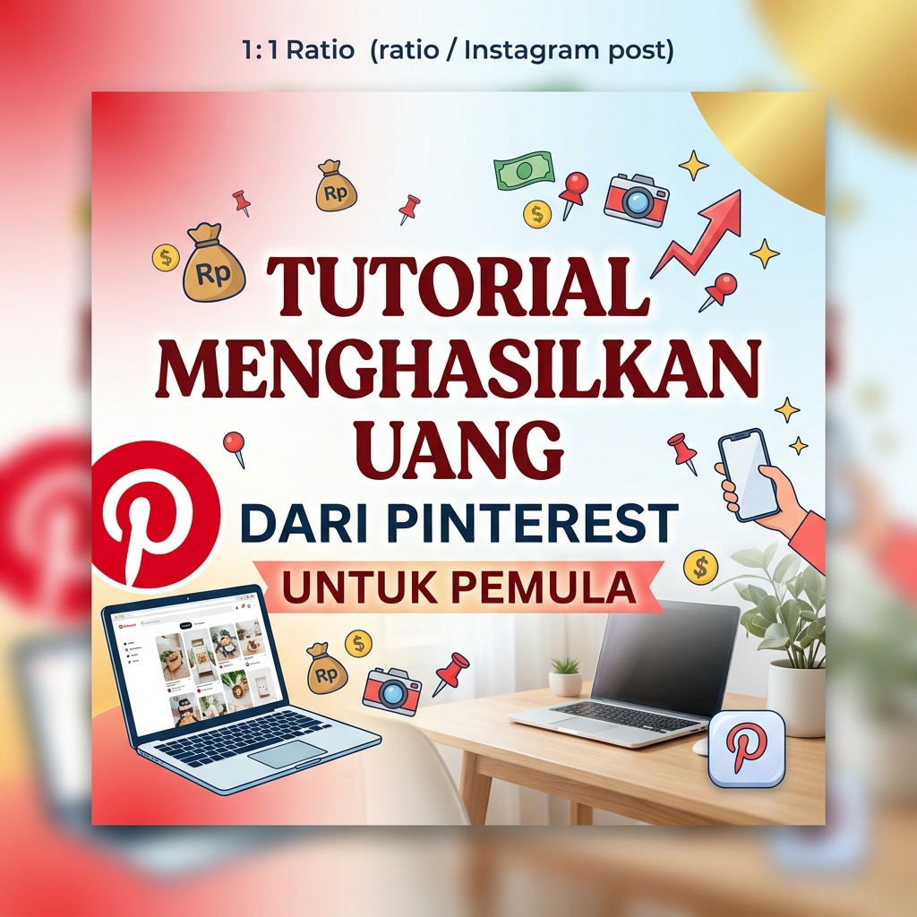 Tutorial Menghasilkan Uang dari Pinterest untuk Pemula