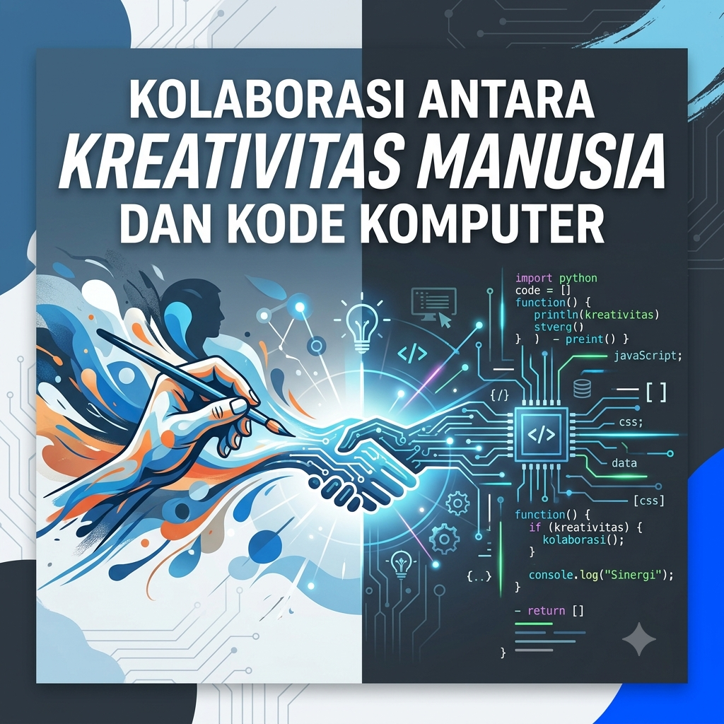 Kolaborasi Antara Kreativitas Manusia dan Kode Komputer
