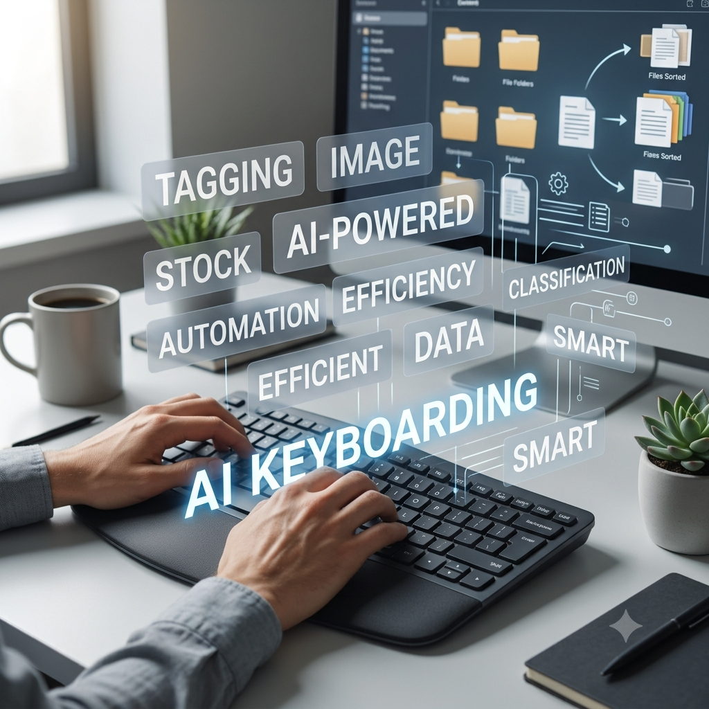 Tagging Otomatis File Stock Menggunakan Tools AI Keyboarding
