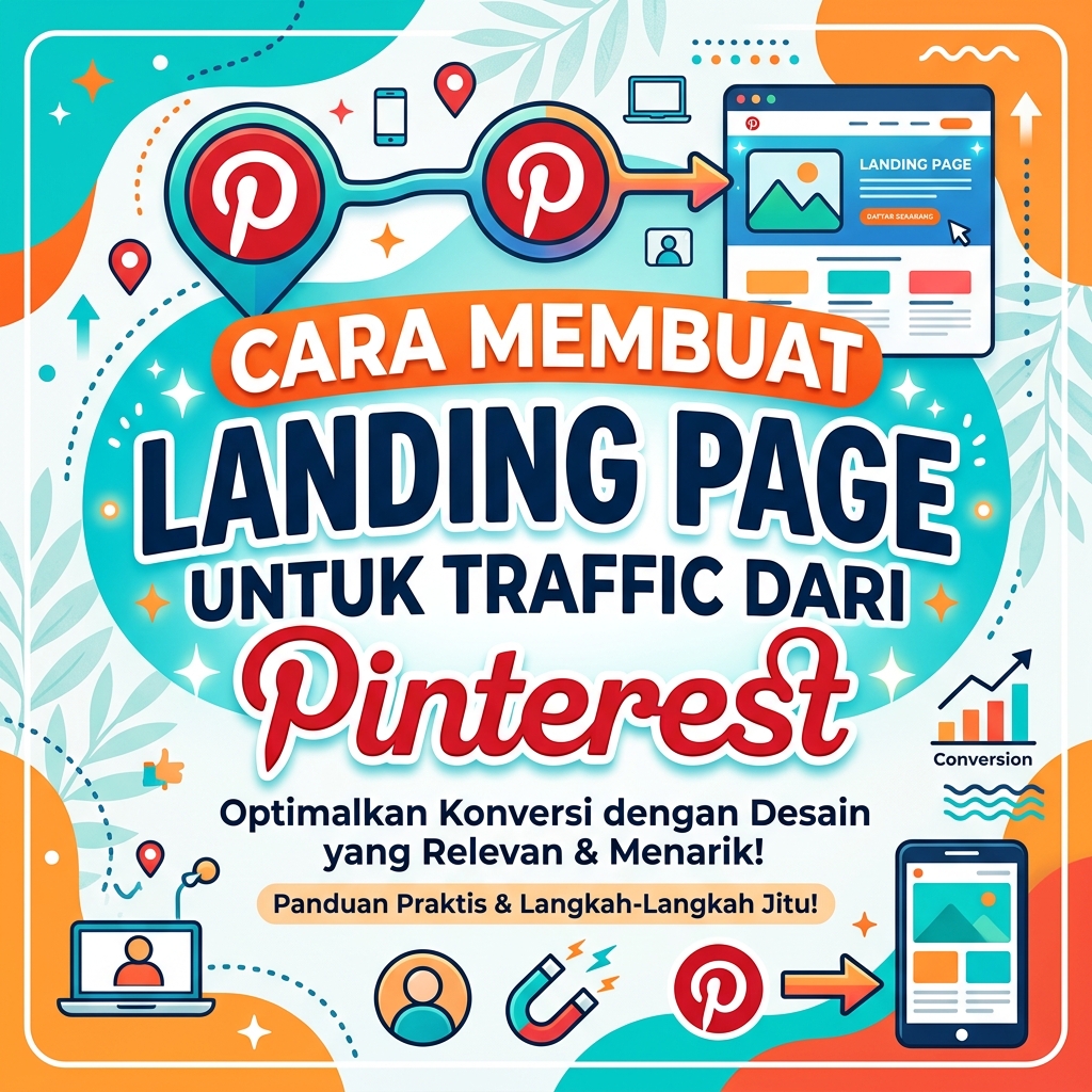 Cara Membuat Landing Page untuk Traffic dari Pinterest
