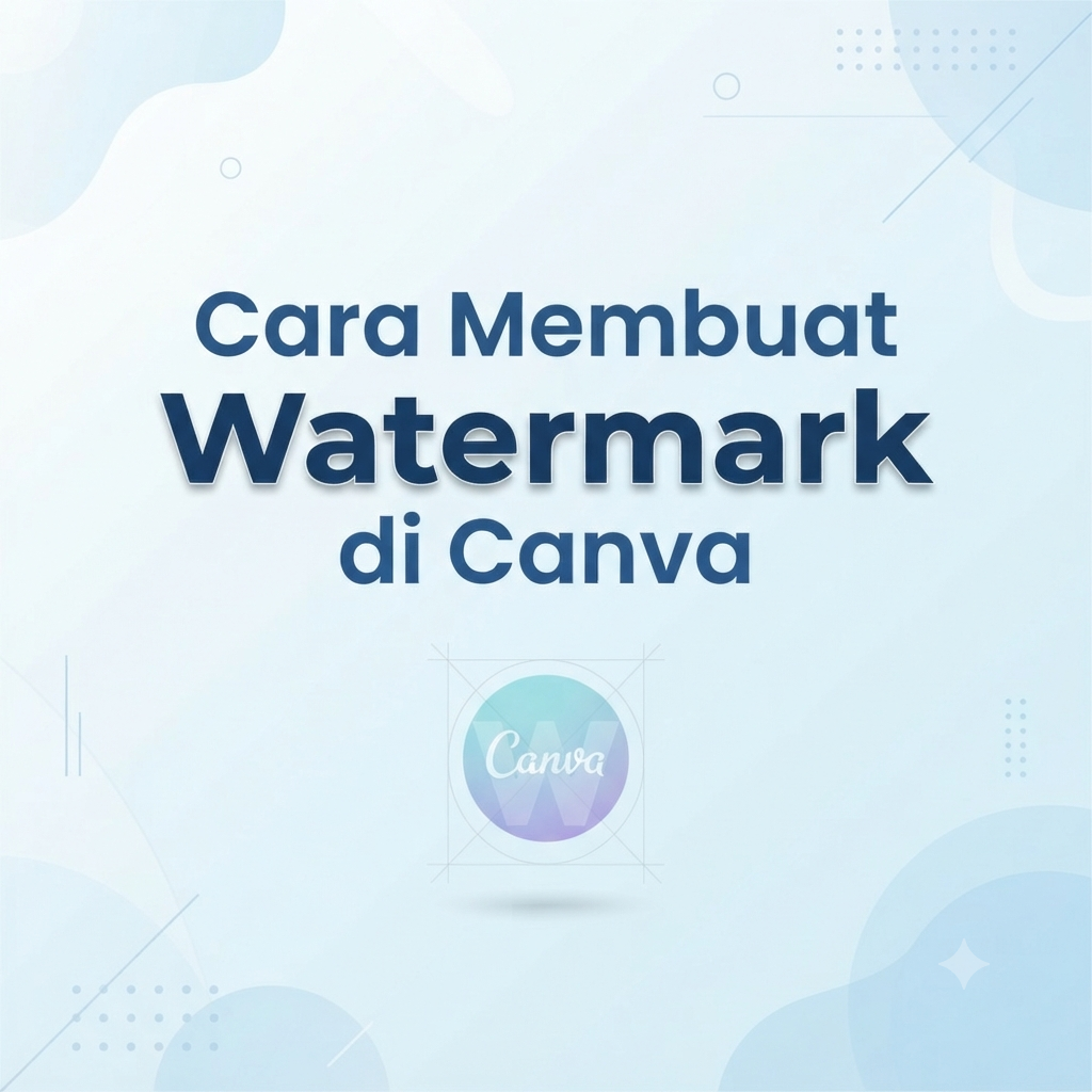 Cara Membuat Watermark di Canva