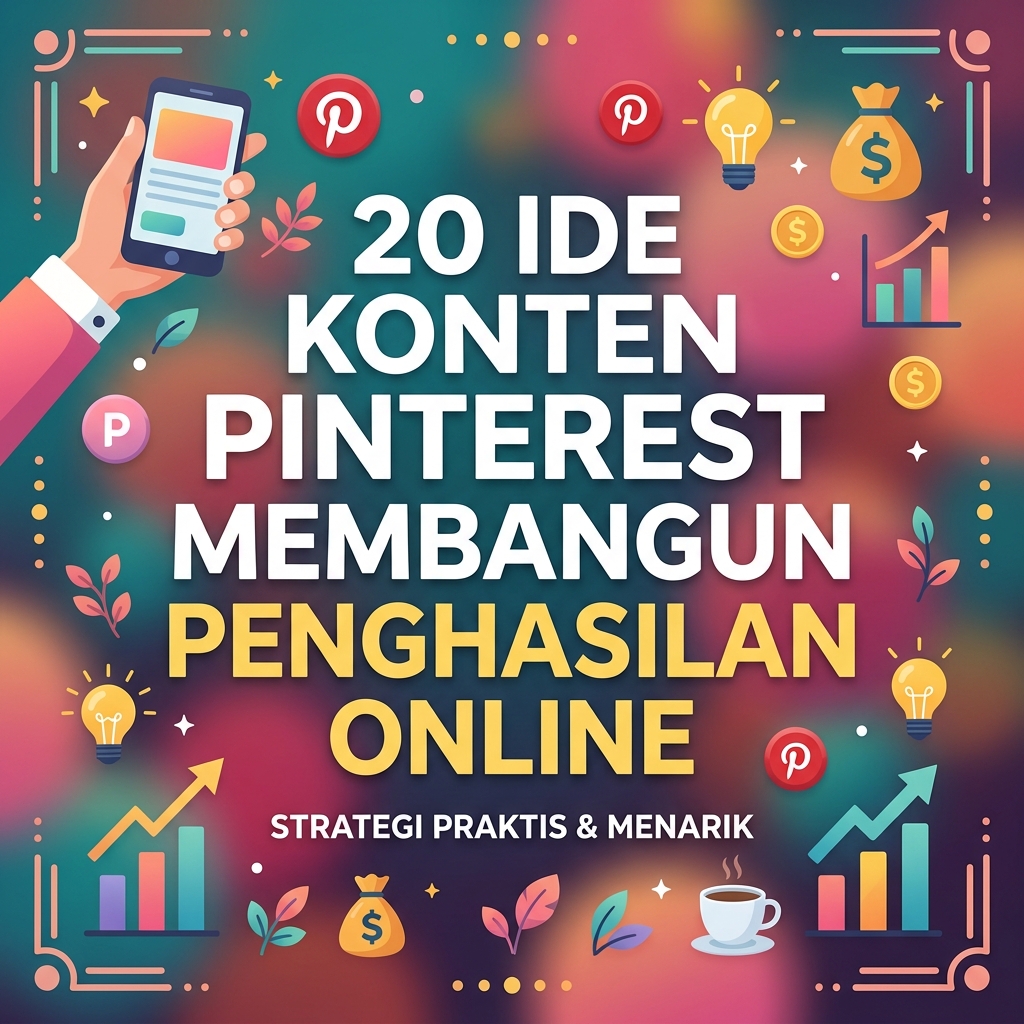 20 Ide Konten Pinterest untuk Membangun Penghasilan Online
