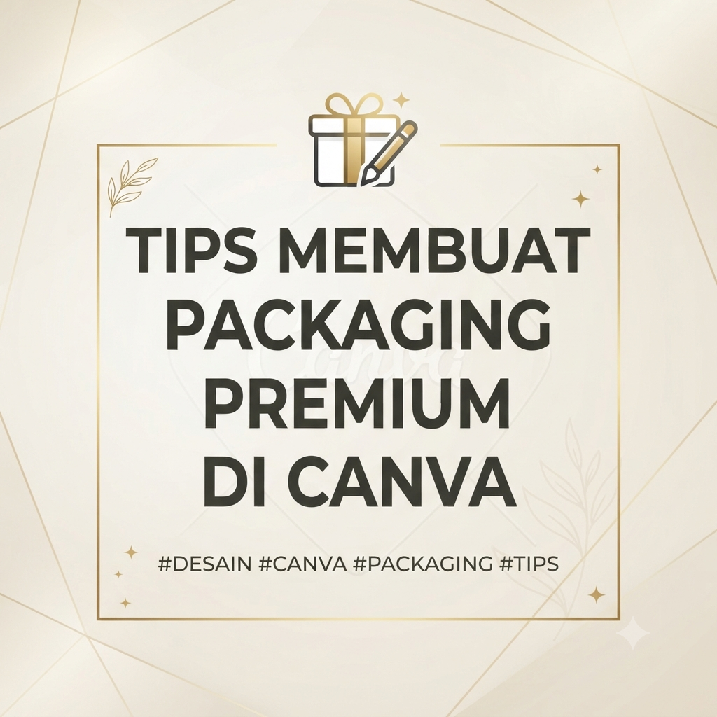 Tips Membuat Packaging Premium di Canva