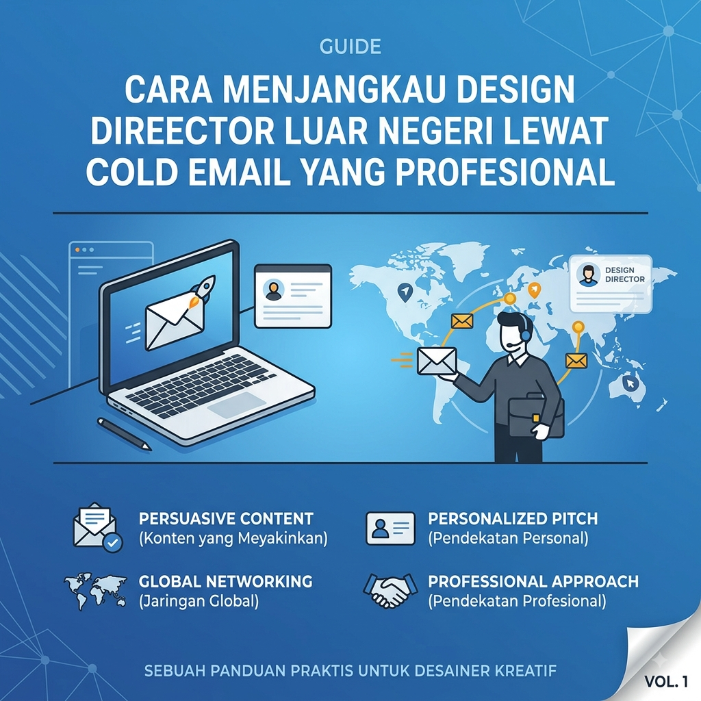 Cara Menjangkau Design Director Luar Negeri Lewat Cold Email